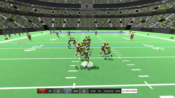Игра Axis Football 2016, скриншот