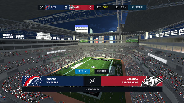 Игра Axis Football 2018, скриншот