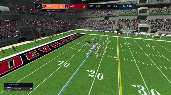Игра Axis Football 2018, скриншот