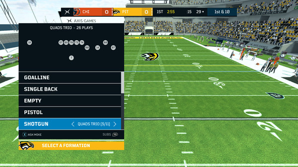 Игра Axis Football 2018, скриншот