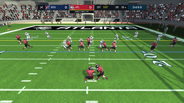 Игра Axis Football 2018, скриншот