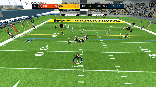 Игра Axis Football 2018, скриншот