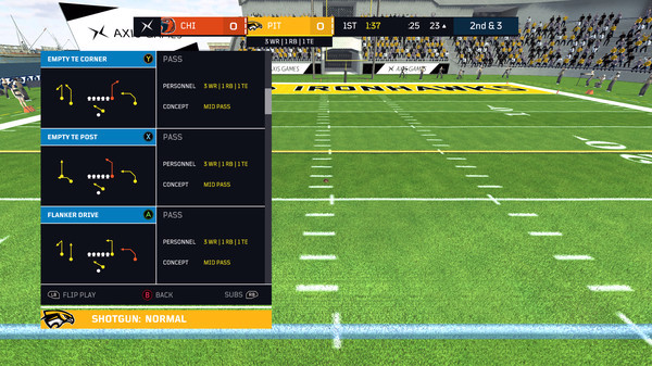 Игра Axis Football 2018, скриншот