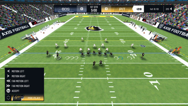 Игра Axis Football 2023, скриншот