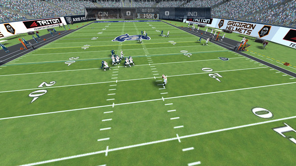 Игра Axis Football 2023, скриншот