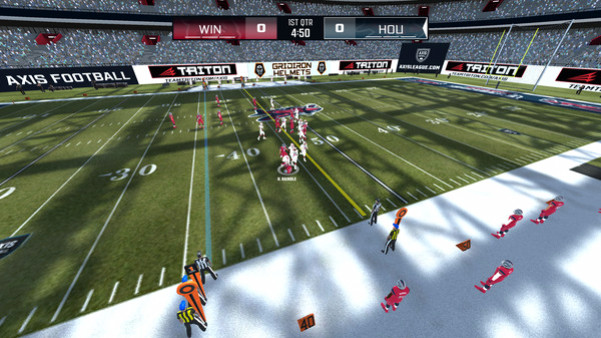 Игра Axis Football 2023, скриншот