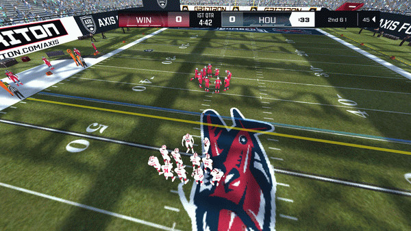 Игра Axis Football 2023, скриншот