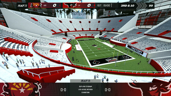 Игра Axis Football 2024, скриншот