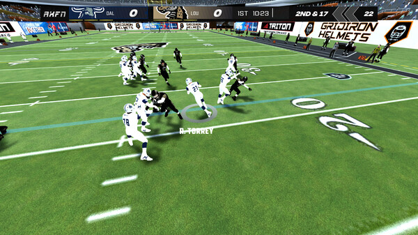 Игра Axis Football 2024, скриншот