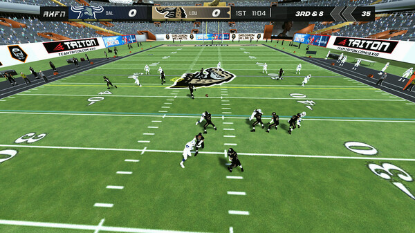 Игра Axis Football 2024, скриншот