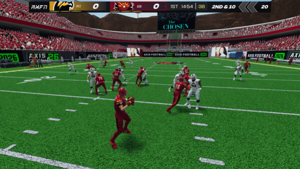 Игра Axis Football 2026, скриншот