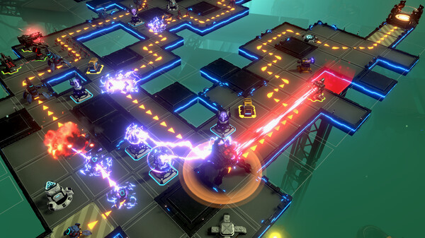 Игра Axon TD: Uprising - Tower Defense, скриншот