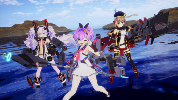 Игра Azur Lane Crosswave, скриншот