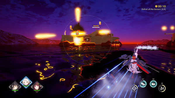 Игра Azur Lane Crosswave, скриншот
