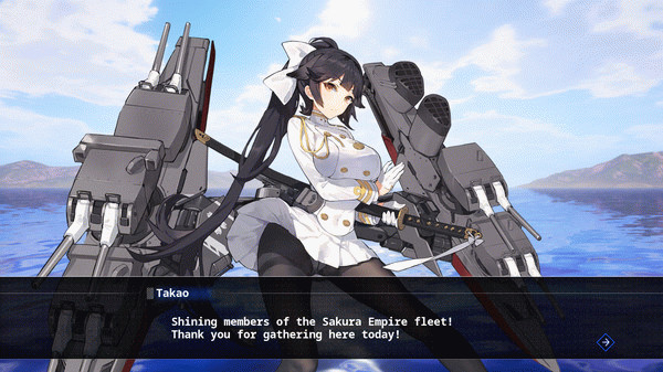 Игра Azur Lane Crosswave, скриншот
