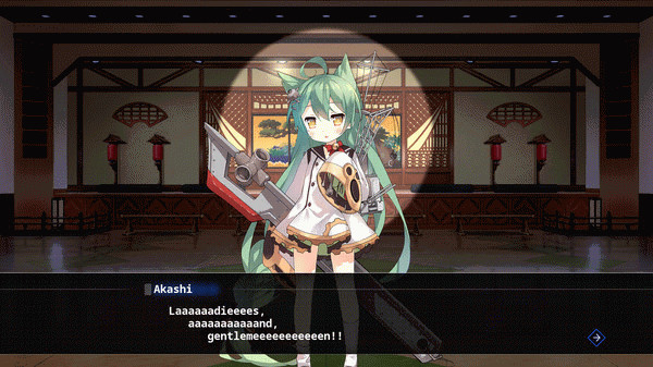 Игра Azur Lane Crosswave, скриншот
