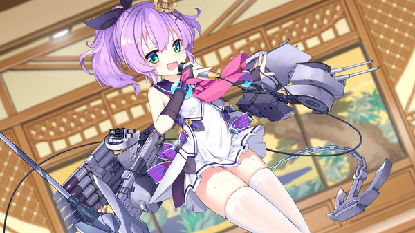 Игра Azur Lane Crosswave, скриншот