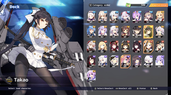 Игра Azur Lane Crosswave, скриншот