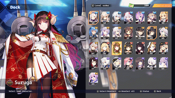 Игра Azur Lane Crosswave, скриншот