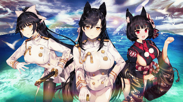 Игра Azur Lane Crosswave, скриншот