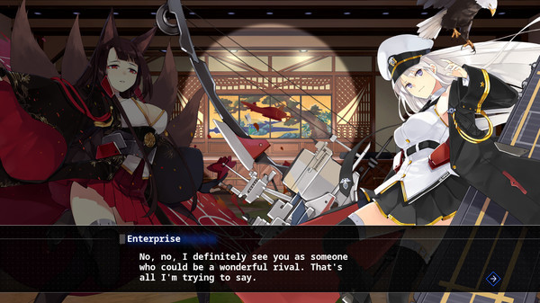 Игра Azur Lane Crosswave, скриншот