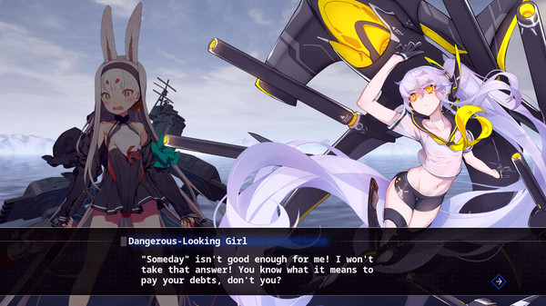 Игра Azur Lane Crosswave, скриншот