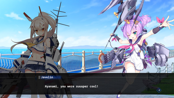 Игра Azur Lane Crosswave, скриншот