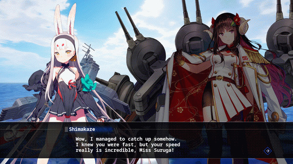 Игра Azur Lane Crosswave, скриншот