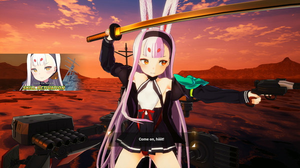 Игра Azur Lane Crosswave, скриншот