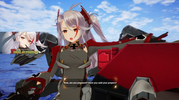 Игра Azur Lane Crosswave, скриншот