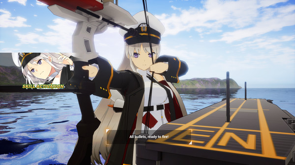 Игра Azur Lane Crosswave, скриншот