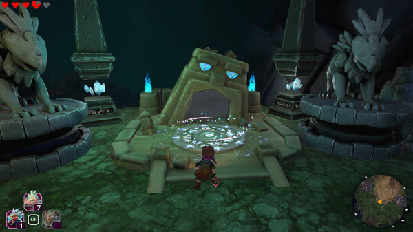 Игра Azura's Crystals, скриншот