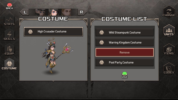 Игра Azure Saga: Pathfinder - High Crusader Costume Pack, скриншот