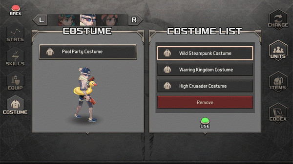 Игра Azure Saga: Pathfinder - Pool Party Costume Pack, скриншот