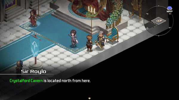 Игра Azure Saga: Pathfinder, скриншот