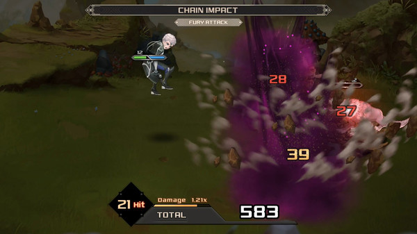 Игра Azure Saga: Pathfinder, скриншот