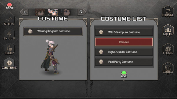 Игра Azure Saga: Pathfinder - Warring Kingdom Costume Pack, скриншот