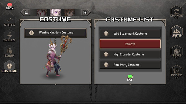 Игра Azure Saga: Pathfinder - Warring Kingdom Costume Pack, скриншот