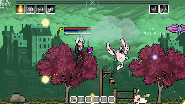 Игра Azure Sky, скриншот
