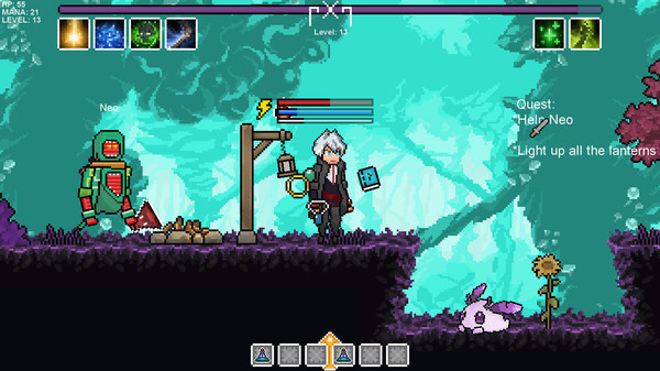 Игра Azure Sky, скриншот