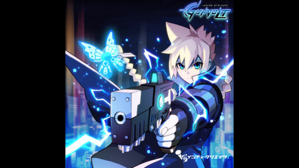 Игра AZURE STRIKER GUNVOLT OFFICIAL SOUNDTRACK, скриншот