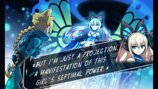 Игра Azure Striker Gunvolt, скриншот