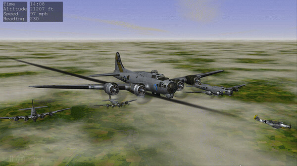 Игра B-17 Flying Fortress : The Mighty 8th Redux, скриншот