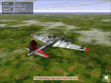Игра B-17 Flying Fortress: The Mighty 8th, скриншот