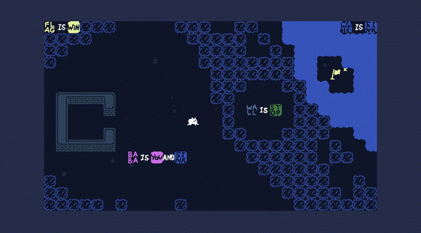 Игра Baba Is You, скриншот
