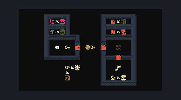 Игра Baba Is You, скриншот