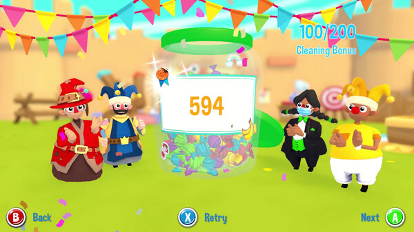 Игра Baby Storm, скриншот