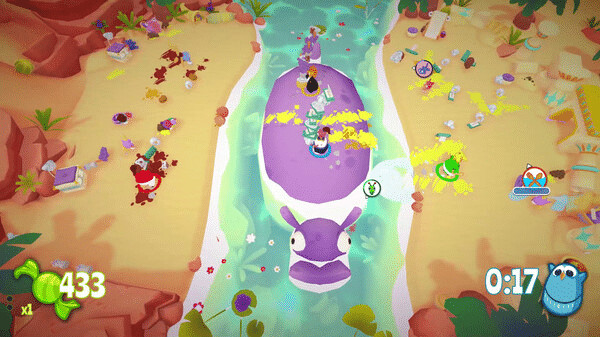 Игра Baby Storm, скриншот