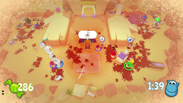 Игра Baby Storm, скриншот