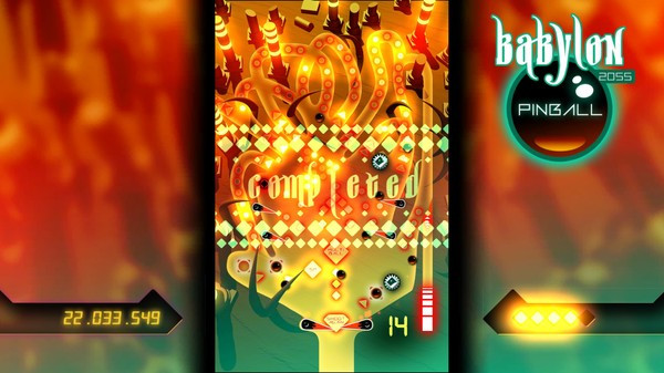 Игра Babylon 2055 Pinball, скриншот